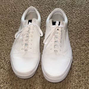 Vans Low Top Leather Sneakers